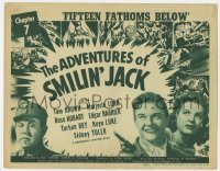 5b011 ADVENTURES OF SMILIN' JACK chapter 7 TC 1942 Tom Brown, Sidney Toler, Fifteen Fathoms Below!