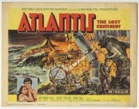 5b033 ATLANTIS THE LOST CONTINENT TC 1961 George Pal sci-fi, cool fantasy art by Joseph Smith!