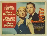 5b039 BAD & THE BEAUTIFUL TC 1953 Vincente Minnelli directed, sexy Lana Turner and Kirk Douglas!