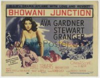 5b055 BHOWANI JUNCTION TC 1955 sexy Eurasian beauty Ava Gardner in a flaming love story!