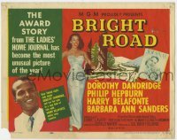 5b072 BRIGHT ROAD TC 1953 famed nightclub singer Dorothy Dandridge paired w/ Harry Belafonte!