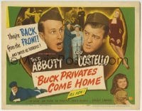 5b074 BUCK PRIVATES COME HOME TC 1948 Bud Abbott & Lou Costello are back from the front!