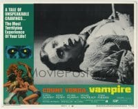 5b608 COUNT YORGA VAMPIRE LC #3 1970 best c/u of Robert Quarry with stake through his heart!