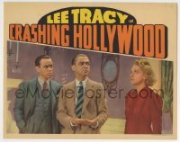 5b611 CRASHING HOLLYWOOD LC 1938 Lee Tracy & Paul Guilfoyle stare at pretty Lee Patrick!
