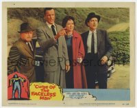 5b619 CURSE OF THE FACELESS MAN LC #3 1958 Richard Anderson, Elaine Edwards, Rooten & another by car