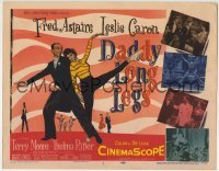 5b111 DADDY LONG LEGS TC 1955 wonderful art of Fred Astaire dancing with Leslie Caron!