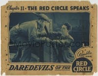5b623 DAREDEVILS OF THE RED CIRCLE chapter 11 LC 1939 Charles Quigley serial, The Red Circle Speaks!