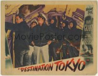 5b636 DESTINATION TOKYO LC 1943 Cary Grant, John Garfield & others inside World War II submarine!
