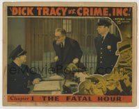 5b642 DICK TRACY VS. CRIME INC. chapter 1 LC 1941 full-color, Gould border art, Republic serial!
