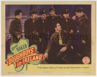 5b651 DOUGHBOYS IN IRELAND LC 1943 young Robert Mitchum behind Kenny Baker threatened w/ potatoes!