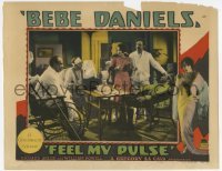 5b671 FEEL MY PULSE LC 1928 Bebe Daniels & William Powell with injured men at sanitarium!