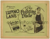 5b156 FIGHTING DUDE TC 1925 great images of boxer Lupino Lane, directed by Fatty Arbuckle, rare!