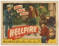5b215 HELLFIRE TC 1949 cowboy Bill Elliot, sexy Marie Windsor, action, thrills, drama!