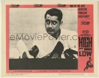 5b730 HIGH & LOW LC #4 1964 Akira Kurosawa's Tengoku to Jigoku, Toshiro Mifune, Japanese classic!