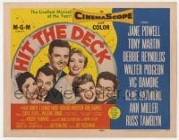 5b228 HIT THE DECK TC 1955 Debbie Reynolds, Jane Powell, Ann Miller & their male co-stars!