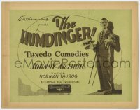 5b238 HUMDINGER TC 1926 full-length image of comedian Johnny Arthur, Tuxedo Comedies, rare!