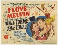 5b244 I LOVE MELVIN TC 1953 Donald O'Connor & Debbie Reynolds, the screen's terrific team!