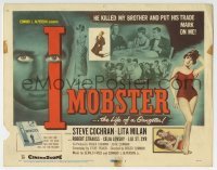 5b245 I MOBSTER TC 1958 Roger Corman, he killed her brother and put his dirty trade mark on her!