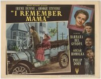 5b745 I REMEMBER MAMA LC #5 1948 Oscar Homolka & Barbara O'Neil in car, directed by George Stevens!