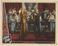 5b748 IDEA GIRL LC 1946 c/u of pretty Joan Fulton sings with Charlie Barnet & His Orchestra!