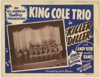 5b764 KILLER DILLER LC 1948 pretty girls dancing in front of Andy Kirk and His Band on stage!