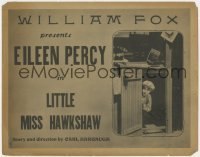 5b288 LITTLE MISS HAWKSHAW TC 1921 great image of Eileen Percy hiding inside magazine stand, rare!