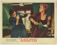 5b778 LOLITA LC #3 1962 Stanley Kubrick, James Mason w/ Shelley Winters when she learns the truth!