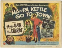 5b301 MA & PA KETTLE GO TO TOWN TC 1950 Marjorie Main & Percy Kilbride in their most hilarious!