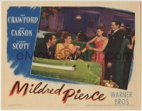 5b804 MILDRED PIERCE LC 1945 Ann Blyth meets with Joan Crawford & Zachary Scott at nightclub!