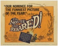 5b325 MOUSE THAT ROARED TC 1959 Sellers & Seberg take over the country w/an invasion of laughs!
