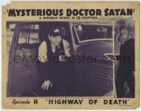 5b818 MYSTERIOUS DOCTOR SATAN chapter 8 LC 1940 cool border art of masked hero, Highway of Death!