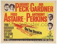 5b360 ON THE BEACH TC 1959 Gregory Peck, Ava Gardner, Fred Astaire, directed by Stanley Kramer!