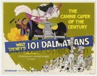 5b362 ONE HUNDRED & ONE DALMATIANS TC R1979 Walt Disney, the canine caper of the century!