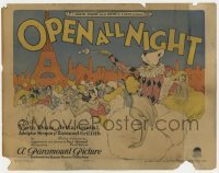 5b364 OPEN ALL NIGHT TC 1924 Paul Bern, authorized guide to jazz life in Paris after dark, rare!