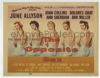 5b366 OPPOSITE SEX TC 1956 sexy June Allyson, Joan Collins, Dolores Gray, Ann Sheridan, Ann Miller