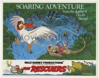 5b388 RESCUERS TC 1977 Disney mouse mystery adventure cartoon from the depths of Devil's Bayou!
