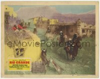 5b869 RIO GRANDE LC #8 1950 John Ford, cavalrymen defend against Native American Indians!