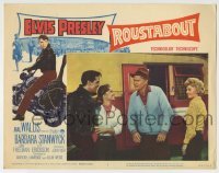 5b874 ROUSTABOUT LC #2 1964 roving, restless, reckless Elvis Presley, Barbara Stanwyck!