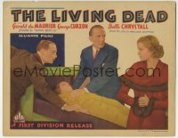 5b407 SCOTLAND YARD MYSTERY TC 1935 English evil genius turns people into The Living Dead!