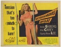 5b408 SCREAMING MIMI TC 1958 full-length sexy Anita Ekberg, tension that's too much to bare!