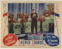 5b877 SECOND CHORUS LC #3 R1947 great image of Artie Shaw and His Band performing on stage!