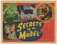 5b410 SECRETS OF A MODEL TC 1940 good girl in trouble posing for pervert artist & being manhandled!
