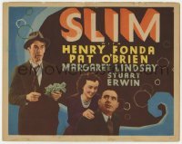 5b424 SLIM Other Company TC 1937 Henry Fonda with cash, Pat O'Brien & pretty Margaret Lindsay!