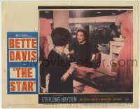 5b898 STAR LC #2 1953 great image of Hollywood actress Bette Davis throwing a fit!