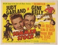 5b444 SUMMER STOCK TC 1950 headshots of Judy Garland & Gene Kelly + dancing full-length!