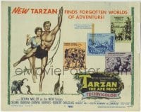 5b453 TARZAN THE APE MAN TC 1959 Edgar Rice Burroughs, art of Denny Miller & sexy Joanna Barnes!