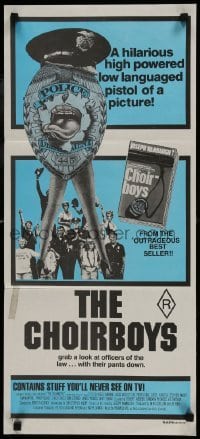 5c614 CHOIRBOYS Aust daybill 1977 directed by Robert Aldrich, Charles Durning, Louis Gossett Jr.!