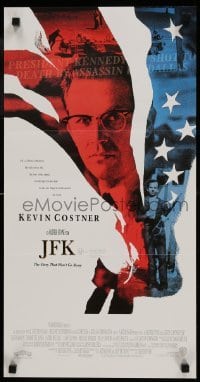 5c739 JFK Aust daybill 1992 directed by Oliver Stone, Kevin Costner as Jim Garrison!