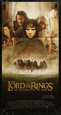 5c760 LORD OF THE RINGS: THE FELLOWSHIP OF THE RING Aust daybill 2001 Tolkien, Peter Jackson!
