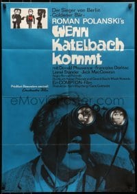 5c212 CUL-DE-SAC German 1966 Roman Polanski, Donald Pleasance, Francoise Dorleac!